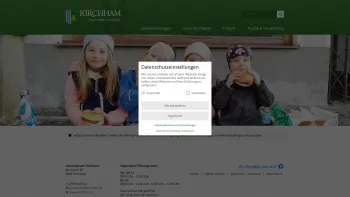 Website Screenshot: Gemeindeamt Gemeinde Kirchham - Kirchham. Das Leben ist schön. - Startseite - Date: 2023-06-23 12:04:54