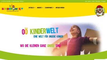 Website Screenshot: Kinderwelt OÖ Kinderorganisation der Jungen ÖVP OÖ - Home - OÖ Kinderwelt - Date: 2023-06-15 16:02:34
