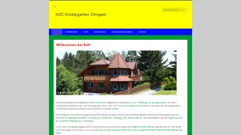 Website Screenshot: Kindergarten KiZi - Willkommen bei KIZI - KIZI Kindergarten Zirngast - Date: 2023-06-23 12:04:57
