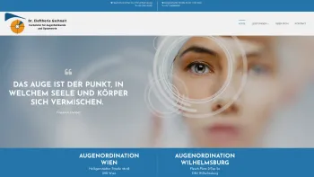 Website Screenshot: DR. ELEFTHERIA GSCHNAIT - Augenärztin Dr. Eleftheria Gschnait in 1190 Wien und Wilhelmsburg - Date: 2023-06-23 12:04:57
