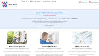 Website Screenshot: PBS Klima-Kälte GmbH - Klimaanlagen Wien - Ihr Partner zum Wohlfühlklima - Klima-Kälte - Date: 2023-06-15 16:02:34