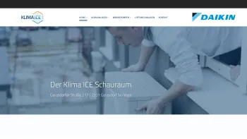 Website Screenshot: Klima ICE e.U. - Home | KLIMA ICE - Date: 2023-06-23 12:05:00