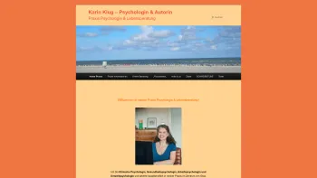 Website Screenshot: Praxis Psychologie & Lebensberatung, Dr. Karin Klug - Home Praxis | Karin Klug - Psychologin & Autorin - Date: 2023-06-14 10:41:15