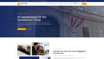Website Screenshot: KMU Business Center GmbH - KMU Center - Das Virtual Office in Wien - Date: 2023-06-14 10:37:16