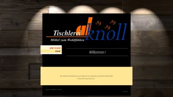 Website Screenshot: Tischlerei Knoll Dietmar - Möbel in Höchstform - Tischlerei Knoll - Tischlerei Knoll - Date: 2023-06-23 12:05:05