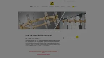 Website Screenshot: KOLARZ-LEUCHTEN Leuchten aus Wien - Willkommen in der Welt des Lichts - Home - Date: 2023-06-23 12:05:08