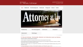 Website Screenshot: Salzburg Rechtsanwaltskanzlei, Dr. Manuela Kollnberger Rechtsanwältin & Mediatorin - Dr. Manuela Kollnberger - Rechtsanwältin & Mediatorin aus Salzburg - Date: 2023-06-23 12:05:09