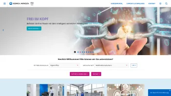 Website Screenshot: Konica Minolta Business Solutions Austria GmbH - Konica Minolta Österreich | KONICA MINOLTA - Date: 2023-06-15 16:02:34