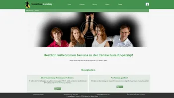 Website Screenshot: Tanzschule Kopetzky - Tanzschule Kopetzky - Tanzen bei Freunden - Date: 2023-06-14 10:41:18