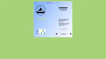 Website Screenshot: KORMORAN Tourenboote Bootstouren - KORMORAN - Date: 2023-06-23 12:05:14