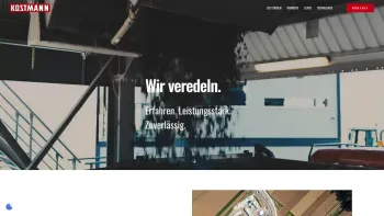 Website Screenshot: Kostmann Hier entsteht Kürze die WEB-Site von - Kostmann - Ihr Partner für den Bau - Date: 2023-06-23 12:05:14