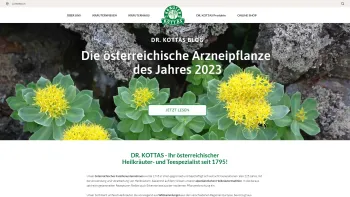Website Screenshot: Kottas Pharma GmbH - DR. KOTTAS – Arzneitee - Date: 2023-06-23 12:05:16