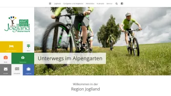 Website Screenshot: Kraftspendedörfer Joglland Weiterleitung zu www.kraftspendedoerfer.at - Joglland / Region Joglland - Waldheimat - Date: 2023-06-14 10:41:21