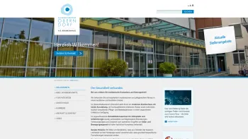 Website Screenshot: Krankenhaus-Oberndorf - Krankenhaus - Oberndorf | Startseite | Medizin | OP | Behandlung - Date: 2023-06-23 12:05:17