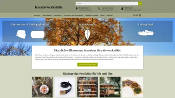 Website Screenshot: kreativwerkstätte - Kreativwerkstätte Online Shop - Unikate aus Holz - Date: 2023-06-23 12:05:20