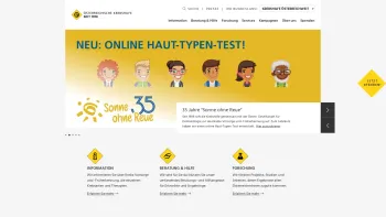 Website Screenshot: Baldauf Österreichische Krebshilfe - Dachseite Krebshilfe - Österreichische Krebshilfe - Date: 2023-06-23 12:05:20