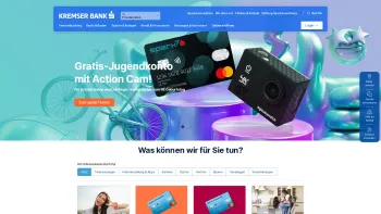 Website Screenshot: Kremser Bank - Das modernste Banking Österreichs | KREMSER BANK und Sparkassen AG - Date: 2023-06-15 16:02:34