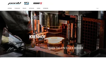 Website Screenshot: Krenhof Aktiengesellschaft - Krenhof | A member of the Pankl Group - Date: 2023-06-23 12:05:23