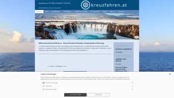 Website Screenshot: kreuzfahren.at - kreuzfahren.at Der Schiffsreisespezialist und Kreuzfahrtenprofi in Österreich, - Date: 2023-06-15 16:02:34