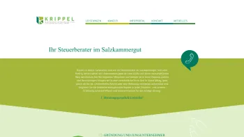 Website Screenshot: Krippel & Partner - Leistungen Krippel Steuerberatungskanzlei Bad Ischl - Date: 2023-06-23 12:05:23