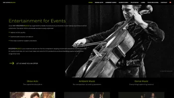Website Screenshot: krisper music (Krisper GmbH) - Home Englisch - KrisperMusic - Date: 2023-06-23 12:05:23