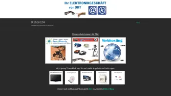Website Screenshot: KStore24 - KStore24-Elektrofachgeschäft in Hainichen - Date: 2023-06-23 12:05:26
