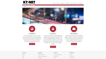 Website Screenshot: KT-NET Communications GmbH Internet.Service.Providing - Home - Date: 2023-06-23 12:05:26
