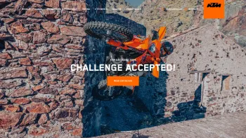 Website Screenshot: KTM Motorradholding - KTM - READY TO RACE - Date: 2023-06-23 12:05:26