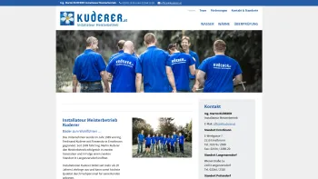 Website Screenshot: Kuderer Martin bäder zum wohlfühlen - KUDERER Installateur Meisterbetrieb - Home - Date: 2023-06-23 12:05:26