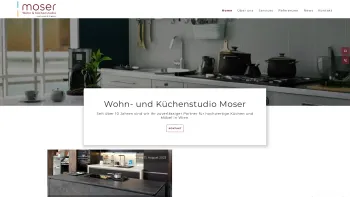 Website Screenshot: KUCHARIKs KÜCHENSTUDIO - Wohn- und Küchenstudio Moser Wien - Date: 2023-06-23 12:05:26