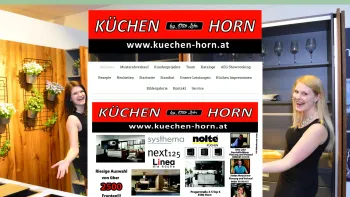 Website Screenshot: Küchen-Horn OJS Möbelhandel GmbH - Küchen-Horn - www.kuechen-horn.at Ihr Partner bei Küchenfragen - Date: 2023-06-23 12:05:28