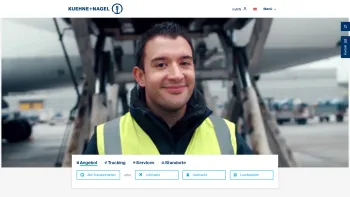 Website Screenshot: Kühne + Nagel GmbH - Ihr Partner für Transporte und Logistik weltweit | Kühne+Nagel - Date: 2023-06-23 12:05:29