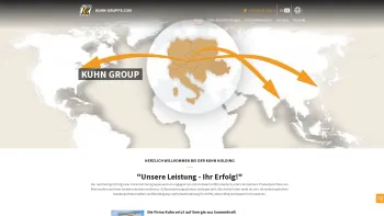 Website Screenshot: Firmengruppe KUHN. - Willkommen bei der Kuhn Gruppe | kuhn-gruppe.com - Date: 2023-06-23 12:05:29