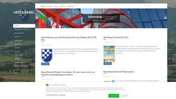 Website Screenshot: Kultur und Tourismusbüro der Stadtgemeinde Spielberg "Kultur im Zentrum" - Stadtgemeinde Spielberg - Home - Date: 2023-06-14 10:41:23