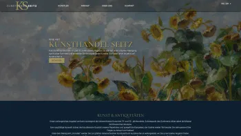 Website Screenshot: Kunsthandel Seitz - Gemälde & Aquarelle des 19. & 20. Jhdts. | Kunsthandel Seitz - Date: 2023-06-26 10:26:30