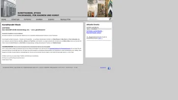 Website Screenshot: Kunsthandel Stock - Kunsthandel Stock - Wien 9 - Alser Straße - Date: 2023-06-15 16:02:34