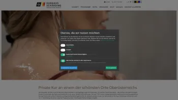Website Screenshot: Kneipp und Gesundheits zentrum der Barmherzigen Barmherzige Brüder - Kur im Kurhotel in Oberösterreich (Schärding) - Kurhaus Schärding - Date: 2023-06-23 12:05:32
