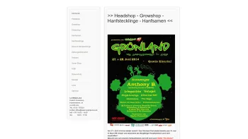 Website Screenshot: La Ganja Loca - La Ganja Loca-Headshop und Growshop Linz - Headshop,Growshop,Hanfstecklinge,Hanfshop - Date: 2023-06-14 10:37:52