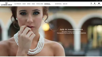 Website Screenshot: LA ROSSI GOLD - Edler & günstiger Schmuck |La Rossi Gold und Juwelen - Date: 2023-06-23 12:05:34