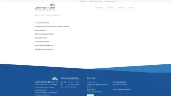 Website Screenshot: Insektenschutz Lämmermann Insektenschutz durch Fliegengitter nach Maß - laemmermann.at - Lämmermann Insektenschutz Österreich - Date: 2023-06-23 12:05:37