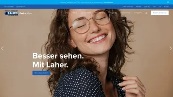 Website Screenshot: LAHER GmbH - Laher in Rohrbach – Besser sehen, besser hören, besser fühlen. - Date: 2023-06-15 16:02:34