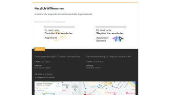 Website Screenshot: Dr. med. univ. Christian Lammerhuber - Ordinationszentrum Dr. Lammerhuber - Date: 2023-06-23 12:05:40