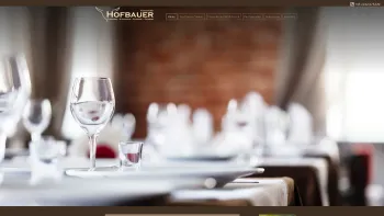 Website Screenshot: Rudolf Fleischerei Hofbauer erstklassige Fleisch und Wurstwaren Gasthaus und Party-Service. Mit uns wird jede Feier zum kulinarisc - Landgasthof in Enzersfeld im Weinviertel - Date: 2023-06-23 12:05:40