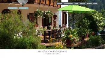 Website Screenshot: Landhausbromm - Ferienwohungen Zimmer Hotel Garni | Österreich-Urlaub im Kleinwalsertal in Riezlern / Vorarlberg - Landhaus Bromm - Date: 2023-06-23 12:05:40