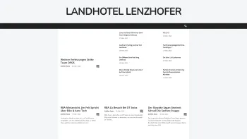 Website Screenshot: Andrea Landhof Lenzhofer Gailtal Kärnten Nassfeld - Home - Landhotel Lenzhofer - Date: 2023-06-23 12:05:43