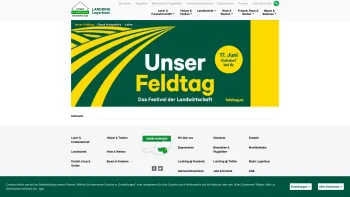 Website Screenshot: Landring Weiz Lagerhausgenossenschaft & Co.KG. - Startseite | Lagerhaus Landring - Date: 2023-06-23 12:05:43