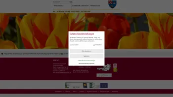 Website Screenshot: Gemeindeamt Gemeinde Lanzendorf - Lanzendorf - GEM2GO WEB - Startseite - Date: 2023-06-23 12:05:43