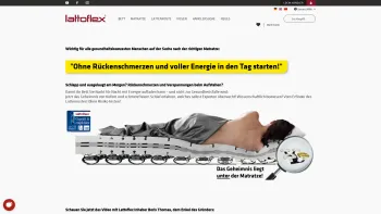 Website Screenshot: Lattoflex - Lattoflex - Das Bett mit Rückgrat❤️ | Lattoflex - Date: 2023-06-23 12:05:46