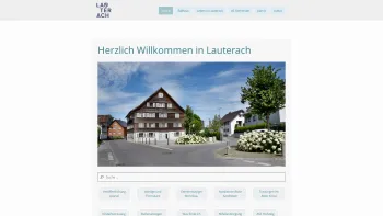 Website Screenshot: Gemeindeamt d Marktgemeinde Lauterach.at - Herzlich Willkommen in Lauterach - Marktgemeinde Lauterach - Date: 2023-06-14 10:43:27