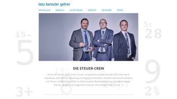 Website Screenshot: lenz bereuter gehrer - Steuerberater in Dornbirn & Hard | Lenz, Bereuter, Gehrer - Date: 2023-06-23 12:05:49